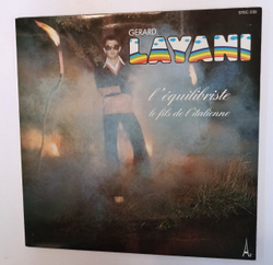 Винтажная виниловая пластинка LP Gerard Layani Lequilibriste (France 1977)