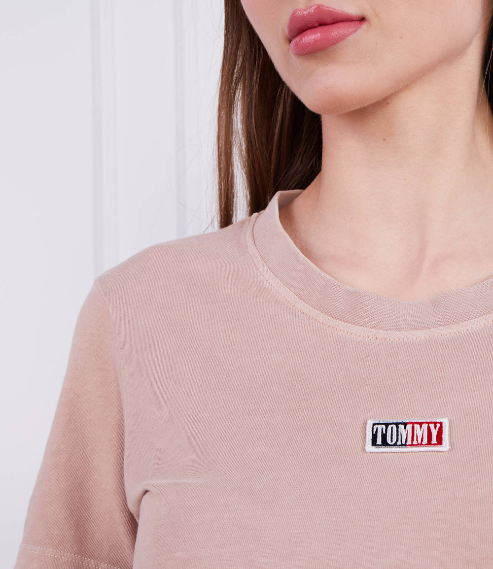 Футболка Tommy Jeans - бежевый(DW0DW15064)