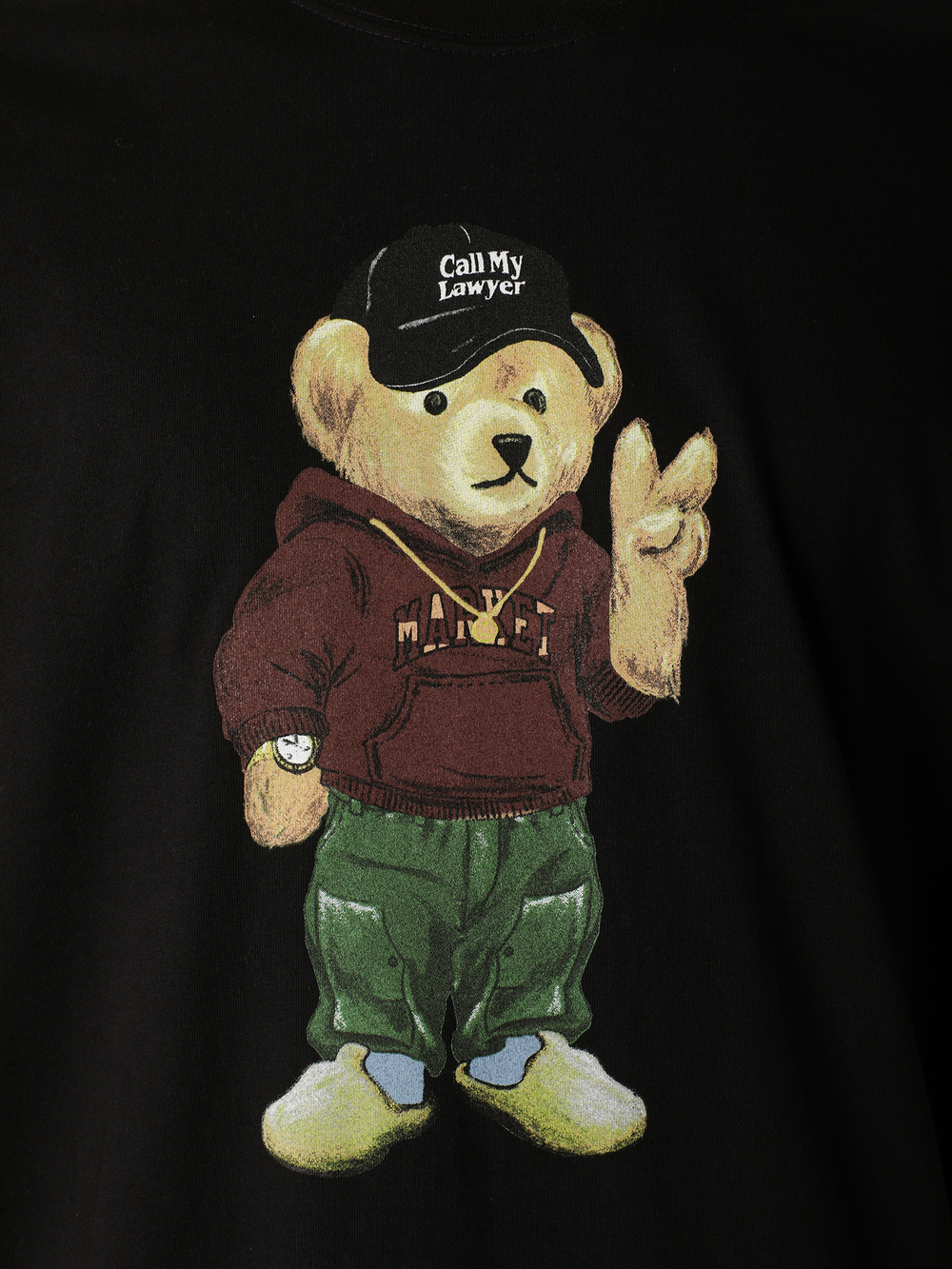 Мужская Футболка Peace Bear