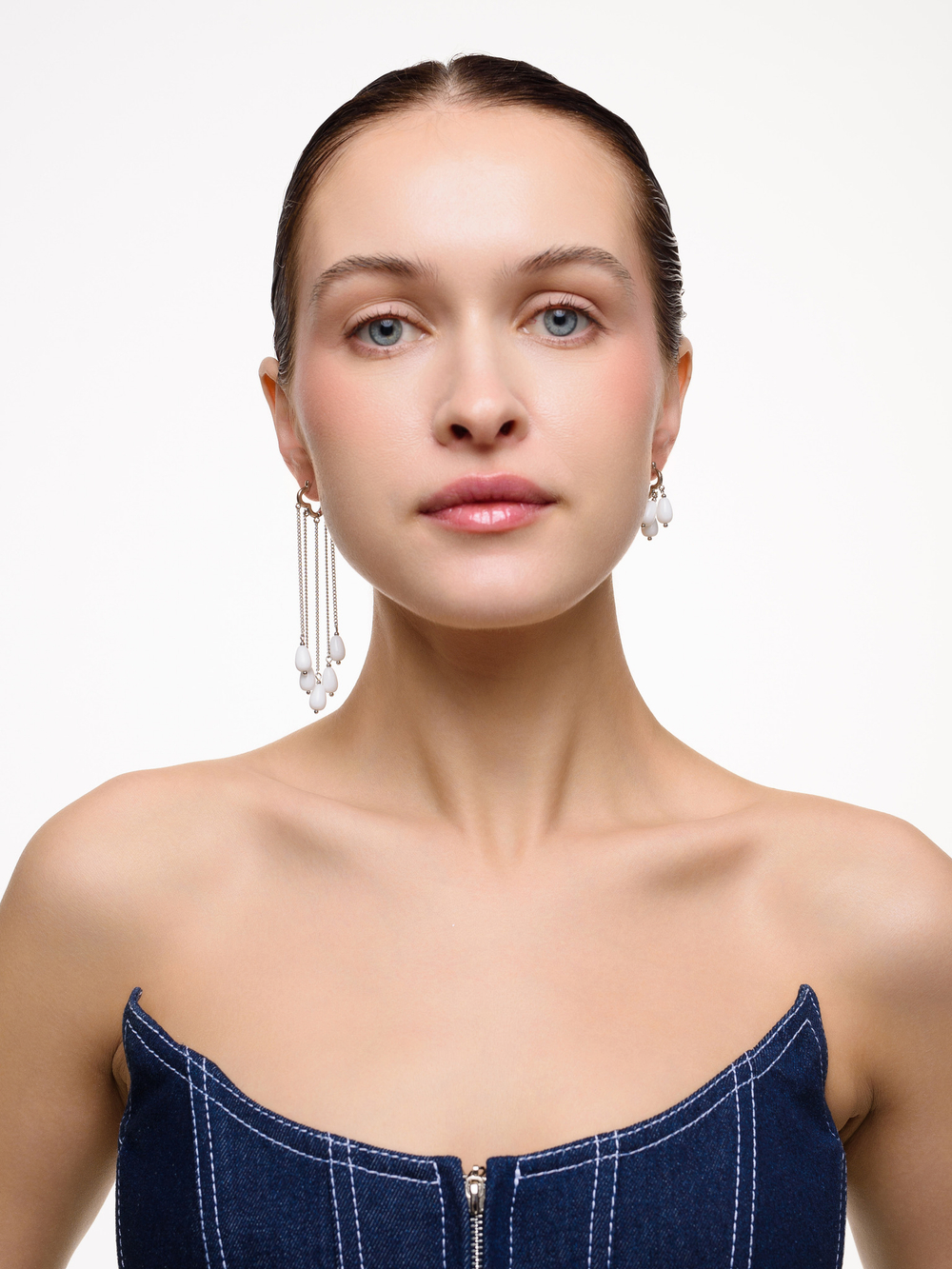 Серьги "Cloud" White