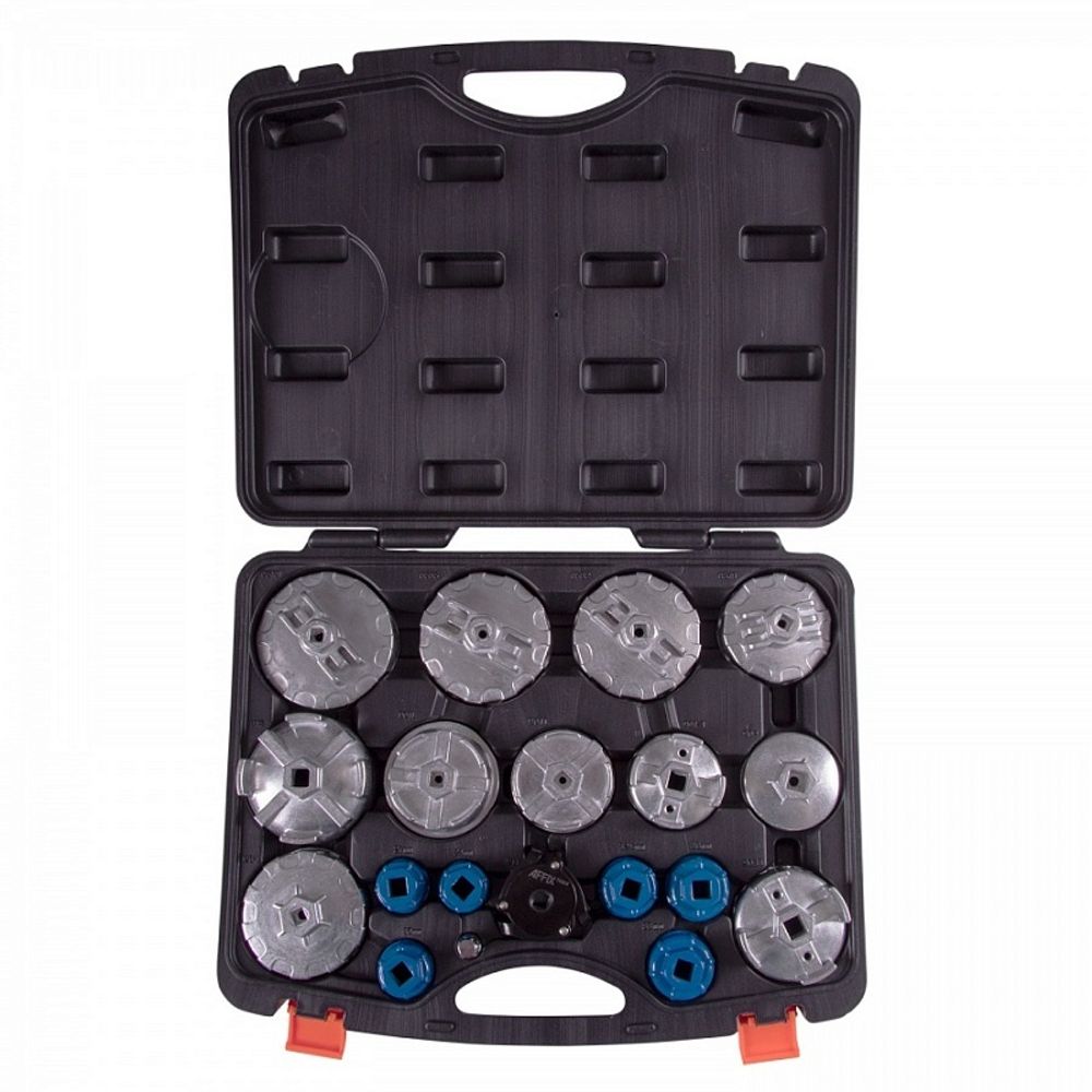 AFFIX (AF10340019C) Набор съемников масляных фильтров, 19 предметов, кейс