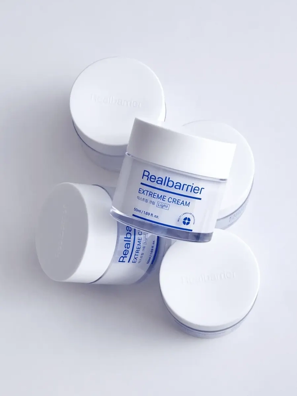 Real Barrier Ламеллярный интенсивно увлажняющий крем со скваланом Light Extreme Cream 50 мл