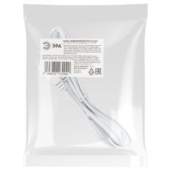 Кабель соединительный для линейного светильника ЭРА C7-С8-1 2-pin 1 м коннекторы IEC C7-IEC C8