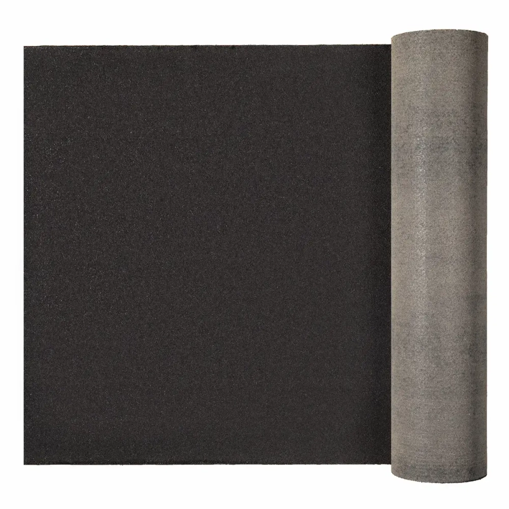 Ендовый ковер черный Quiet Tile ( Тихая черепица )