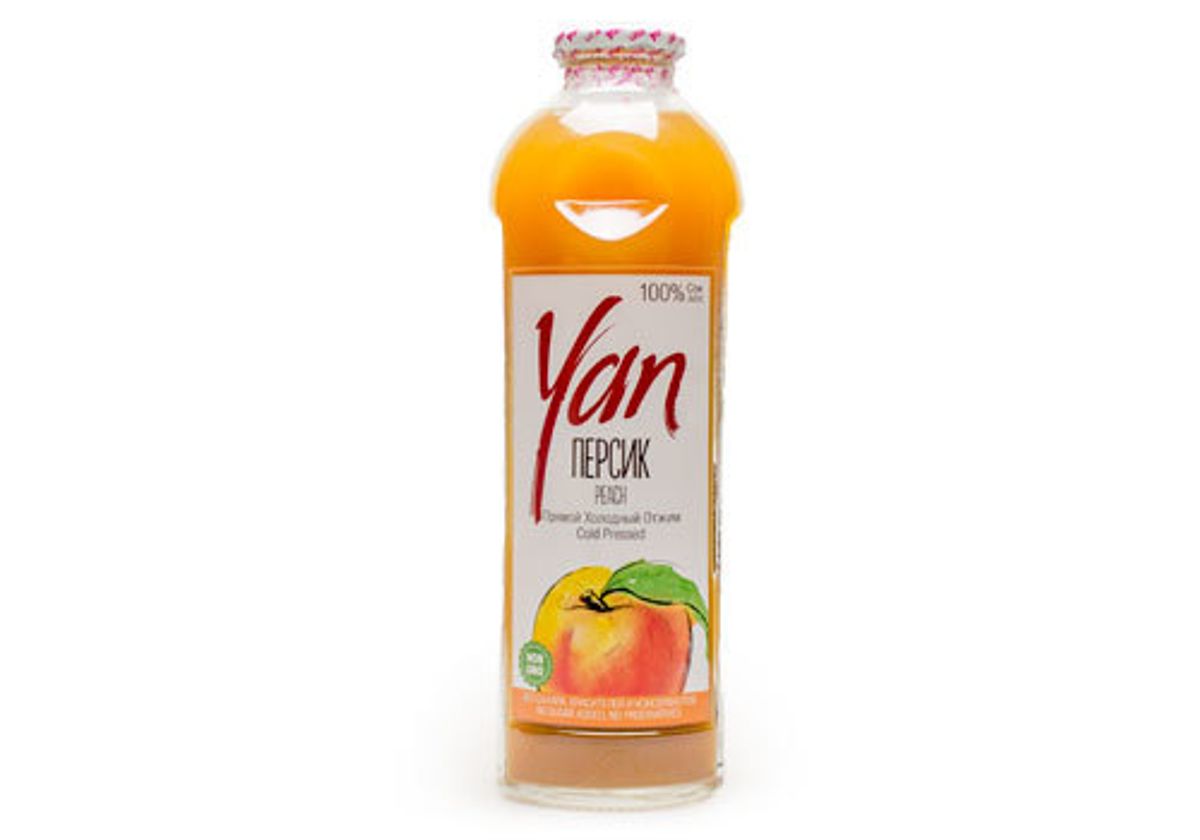Сок персиковый YAN, 930мл