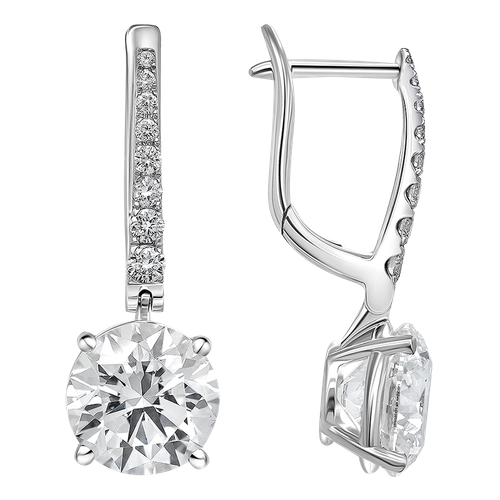 Cерьги  3.159 ct