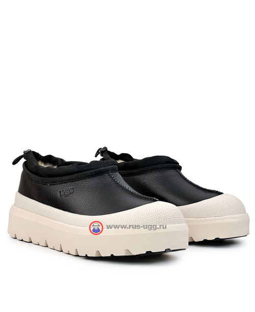 TASMAN WEATHER HYBRID LEATHER - Black