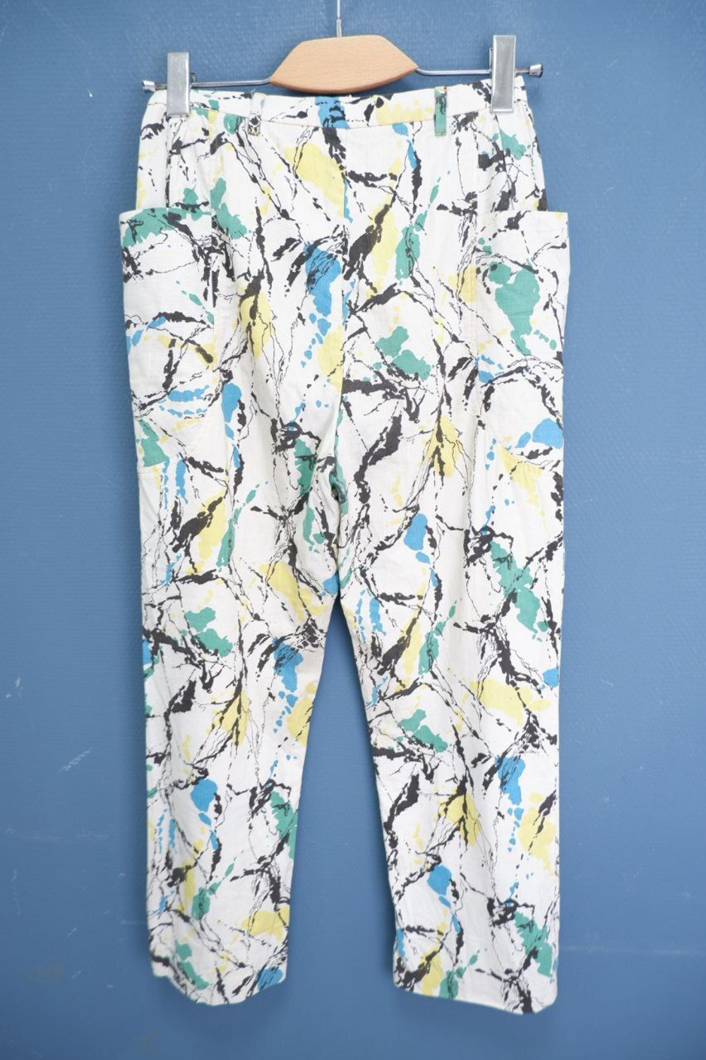 Брюки с принтом 44 размер