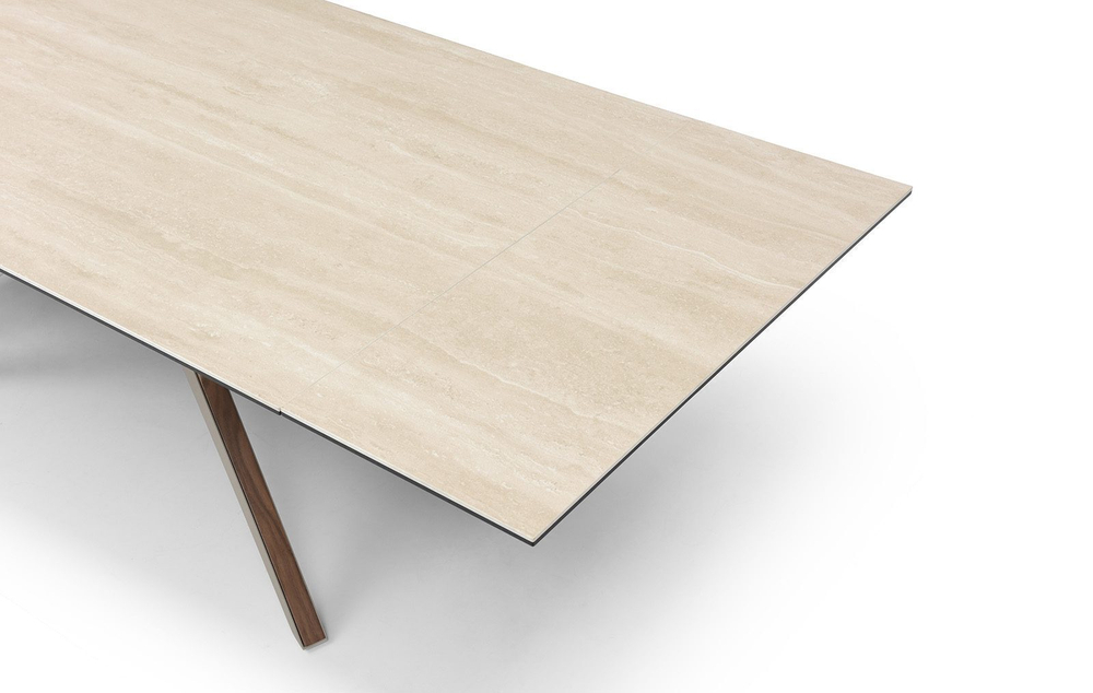 Стол DT2448 (180-260) MILAN TRAVERTINE