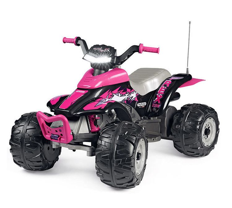 Детский квадроцикл Peg Perego Corral T-Rex 330W Pink OR0101