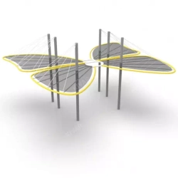 Навес парковый butterfly