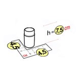 Элемент цилиндрический 4,5x4,5x7,5 см конструктора 7,5"