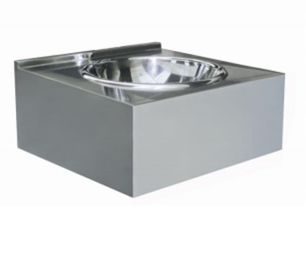 Раковина коллективная квадратная нерж. сталь NOFER 13081.1.S матовый