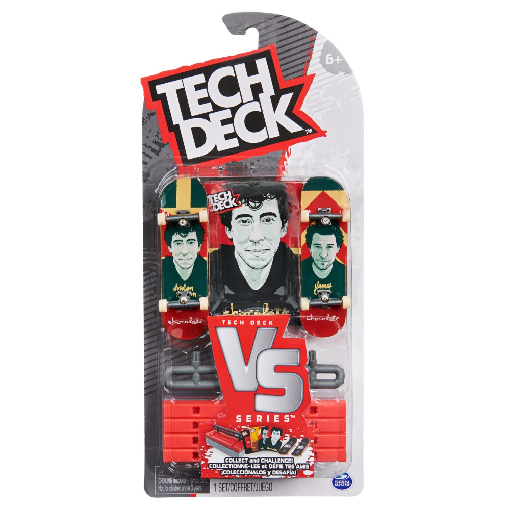 Tech Deck Versus Series - Палец скейтборд Fingerboard Шоколад 2-пак 20139399