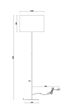 Торшер Moderli V11007-F Gingko