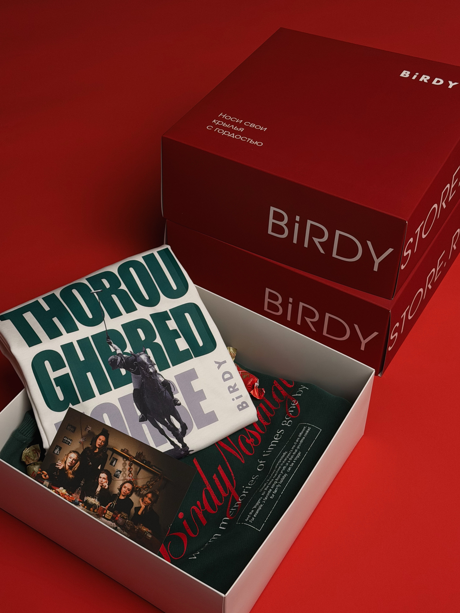 Бокс новогодний №1 | свитшот+футболка