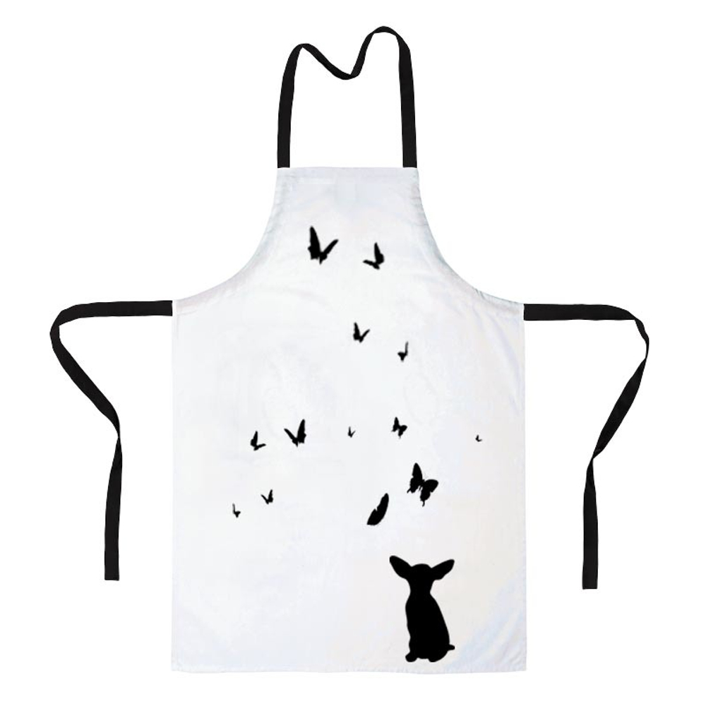 Фартук "Чихуахуа и бабочки"