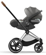 Коляска 3 в 1 Cybex Priam IV Chrome Brown complete и автокресло Cloud T i-Size Mirage Grey Mirage Grey