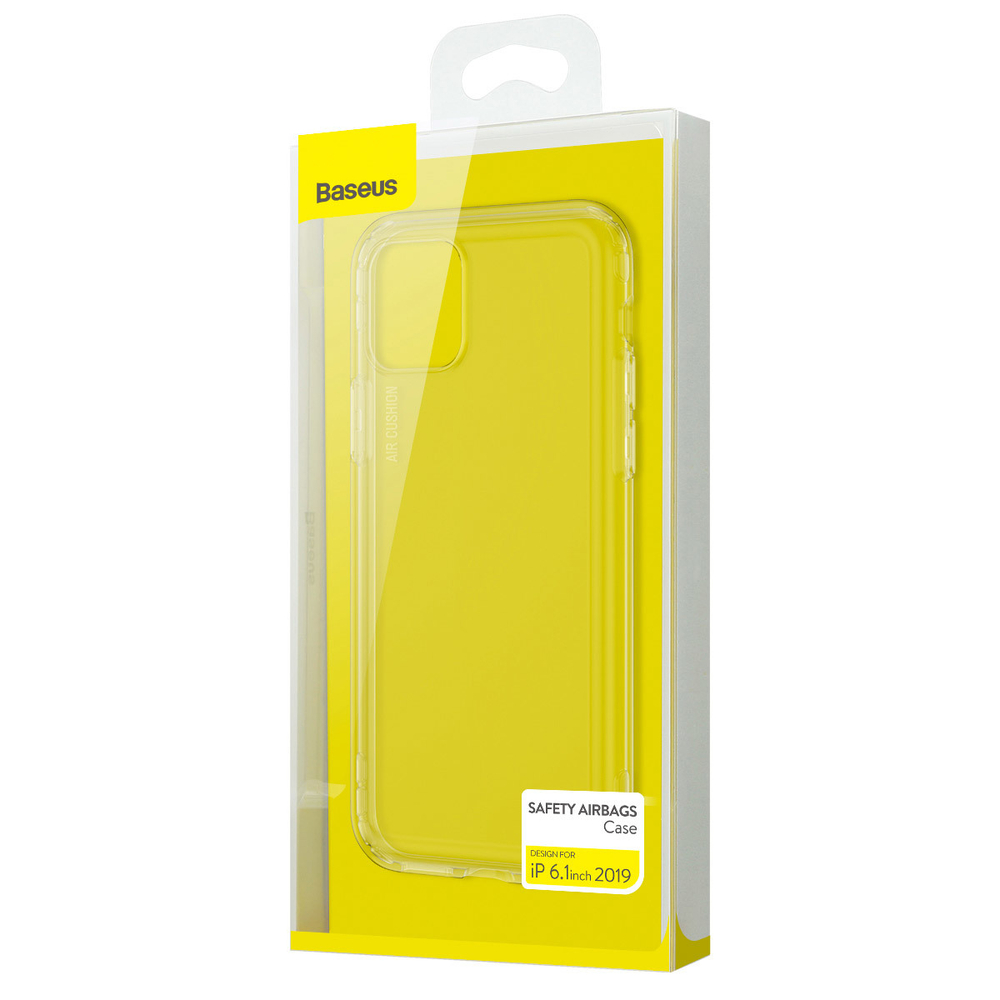 Чехол для Apple iPhone 11 Baseus Safety Airbags Case - Transparent