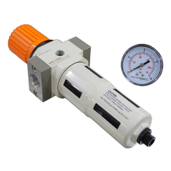 WDK-7740FA Фильтр-масловлагоотделитель 1/2" 5 мкм, 16 бар, с регулятором давления и автоматическим сбросом