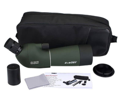 Зрительная труба SVBONY SV28 25–75x70 WP со штативом, зеленая - фото 7