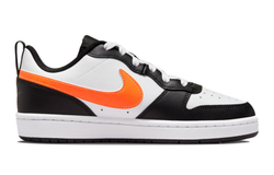 Женские кроссовки Nike Court Borough Low 2 'White Black Orange' BQ5448-115