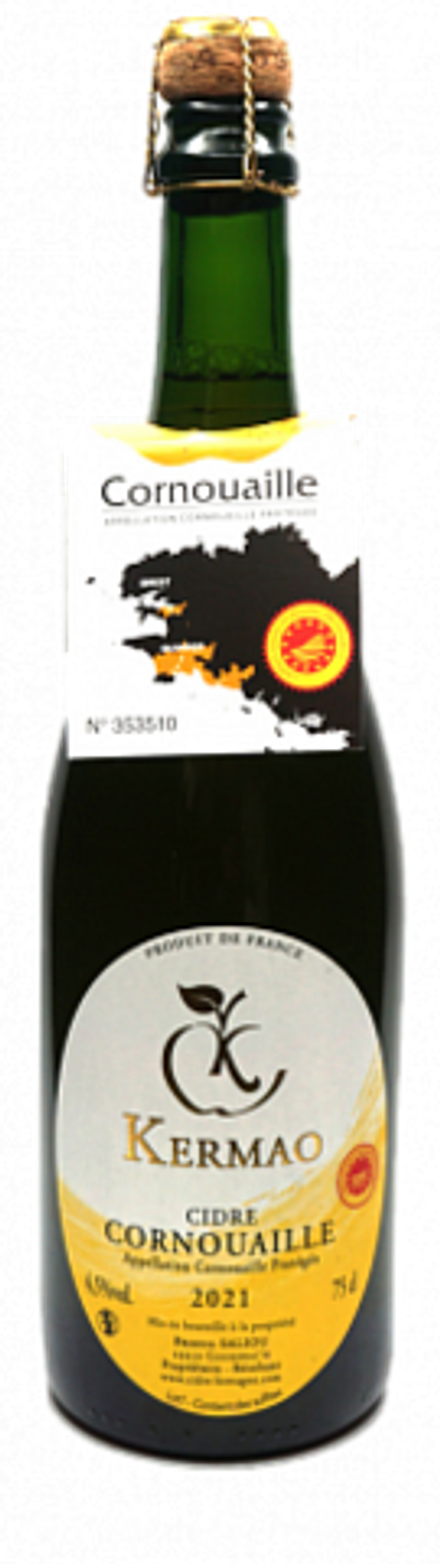 Сидр Кермао Корнуай AOP / Cidre Kermao Cornouaille AOP 0.75 - стекло