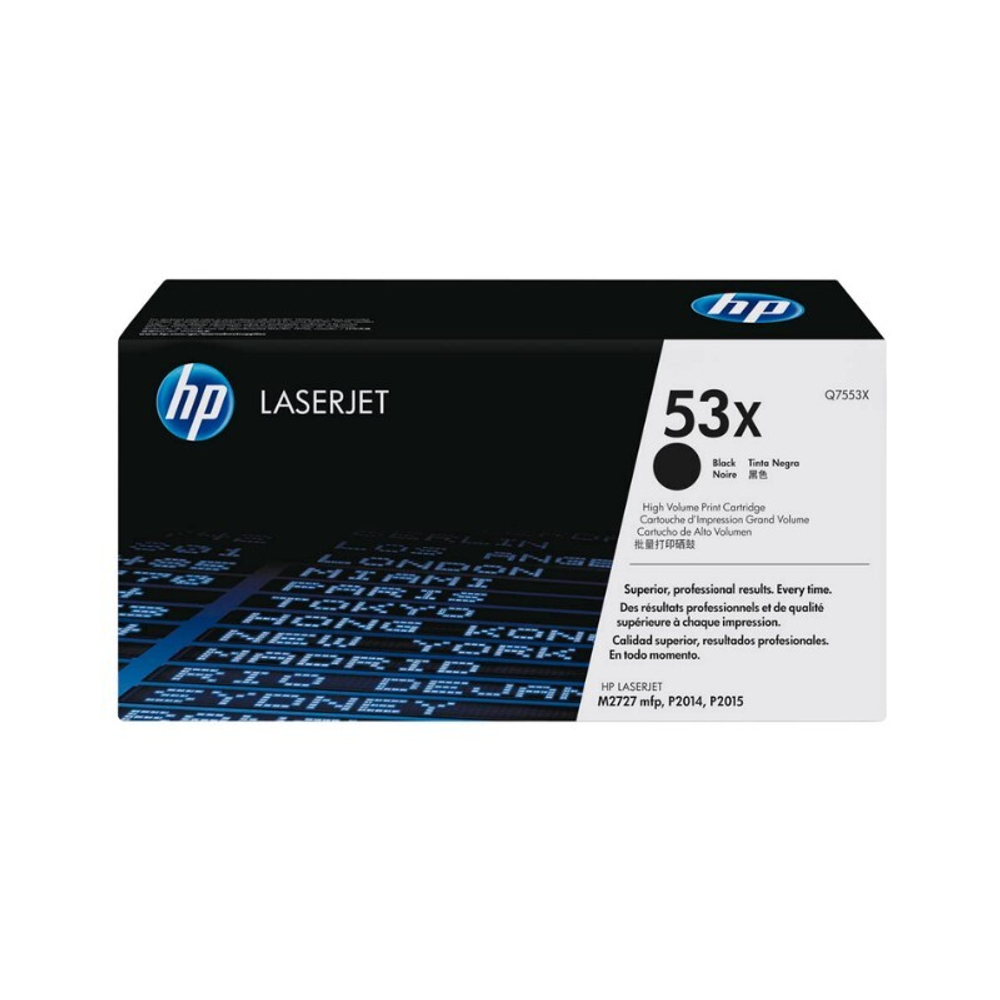 Картридж HP Q7553X (53X) для LaserJet M2727/P2015/P2014 (7K)