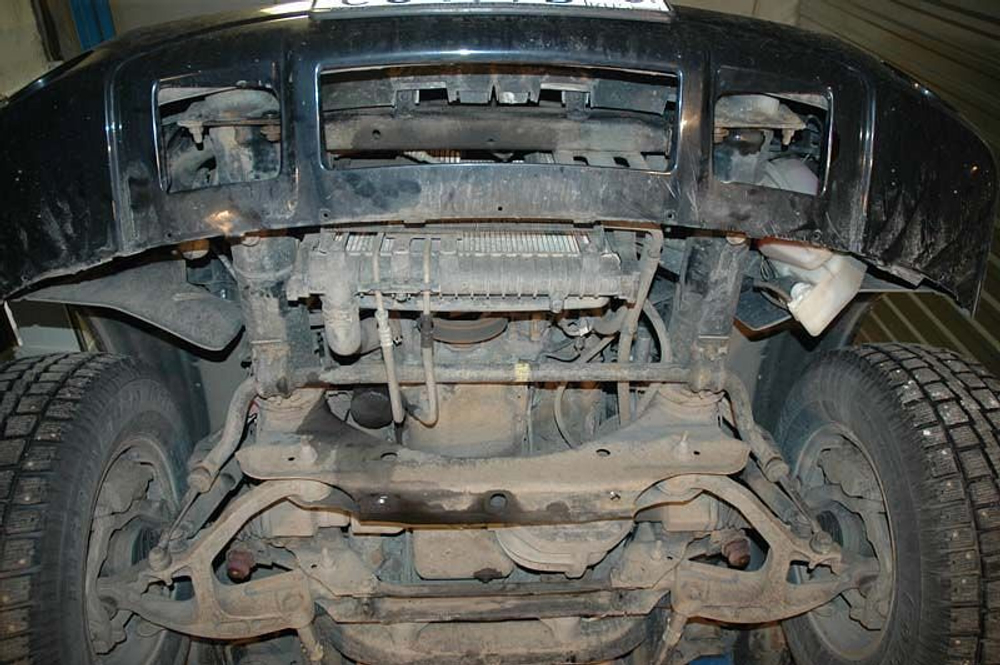 Защита картера Sheriff для Dodge Durango II Рестайлинг 2006-2009 арт.04.1356