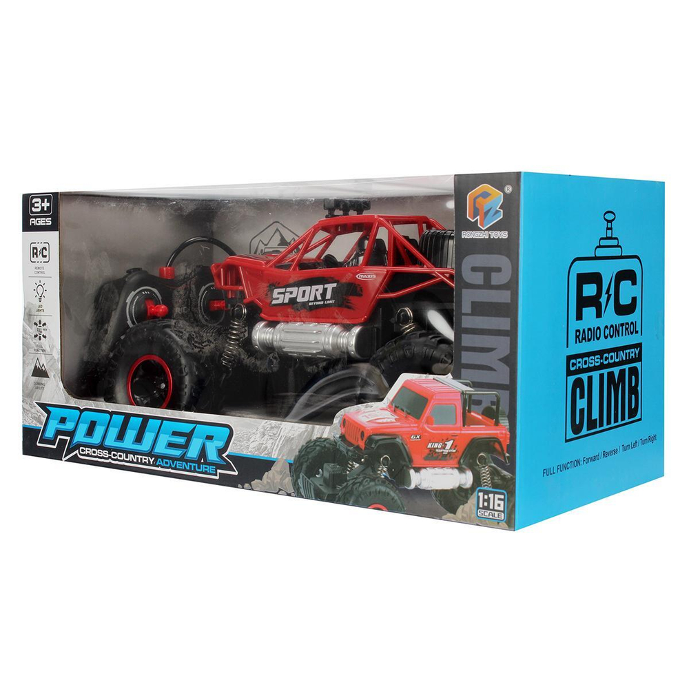 Джип на РУ, коробка RZ662-35