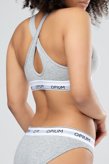 Топ-бра B-18 Серый