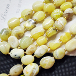 Опал, крупная галтовка, 10-15 мм, камни овалы бочонки, штучно