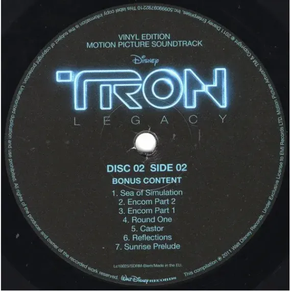 Daft Punk - TRON: Legacy (Vinyl Edition Motion Picture Soundtrack) - 2LP