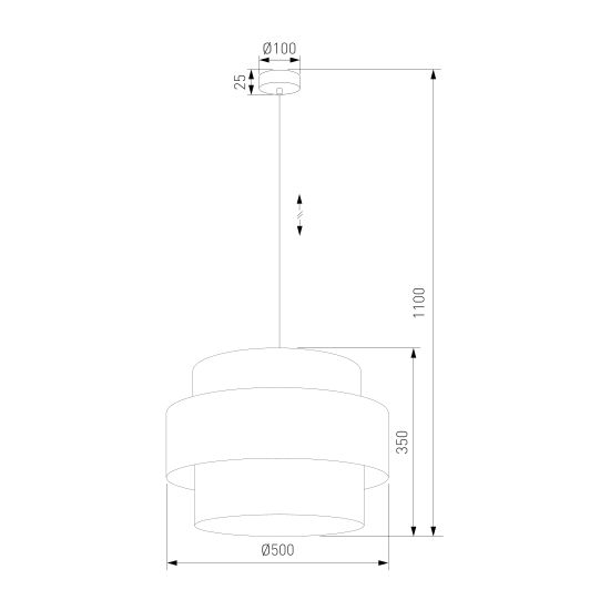 5099 / подвесной светильник / Calisto