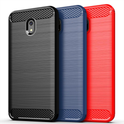 Чехол для Xiaomi Redmi 8A цвет Red (красный), серия Carbon от Caseport