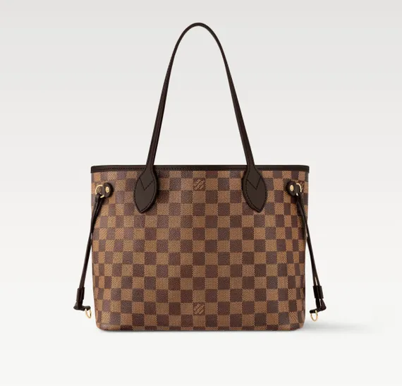 Сумка Louis Vuitton Neverfull Damier Ebene Canvas
