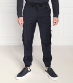 хлопковое штаны карго Les Hommes - темно-синий(LF2283050305)