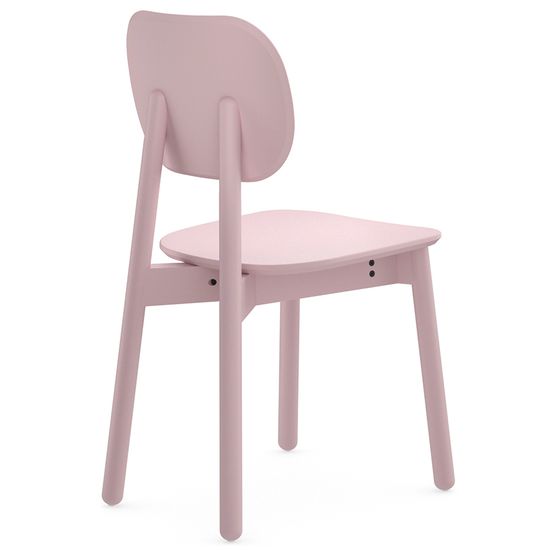 Стул saga, розовый
