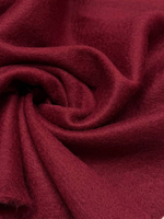 Трикотаж шерсть с п/э брусничный