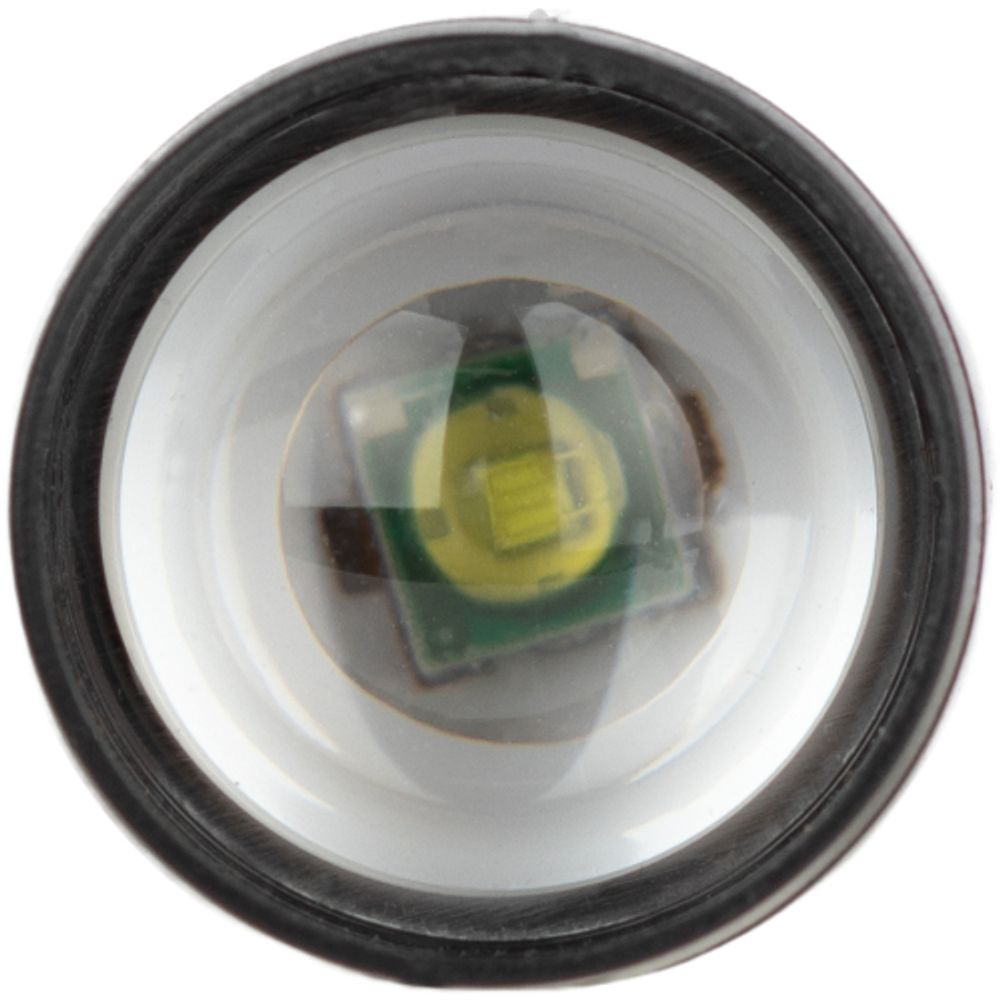 Светодиодный фонарь Трофи UA-101 аккумуляторный 3Вт LED + 3Вт COB оптический Zoom 3 режима