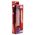 Насадка, увеличивающая длину и диаметр пениса, Size Matters - 16,5 см. (Цвет: телесный)