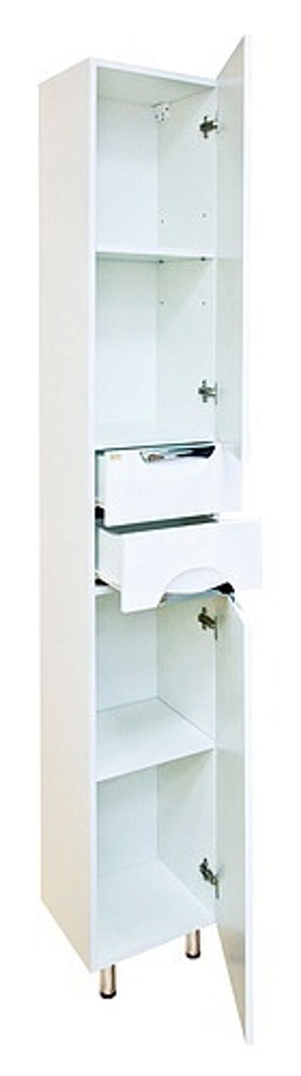 Пенал MISTY Лаванда - 35 правый белый