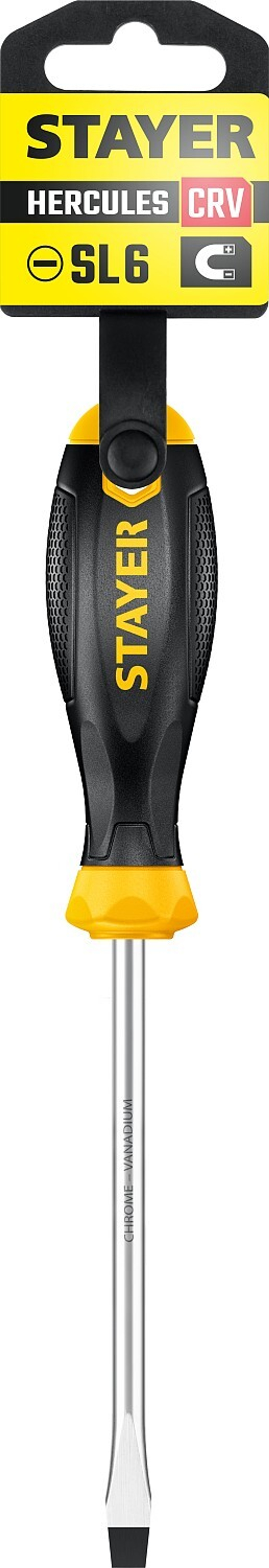 STAYER Hercules, SL6 x 100, отвёртка (2509-06-10)