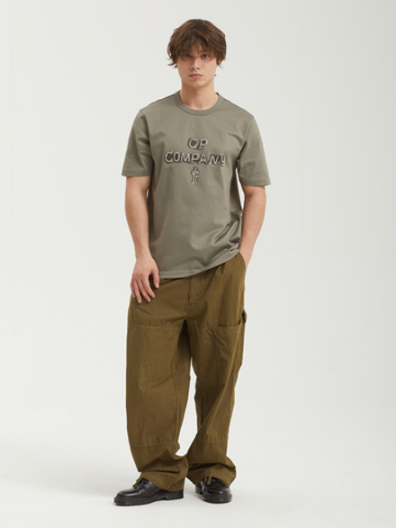 Мужская Футболка In Mercerized Jersey 30/2 Twisted