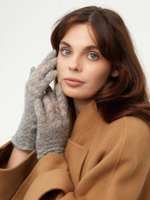 Перчатки ажурные ПЧ237-03 серый