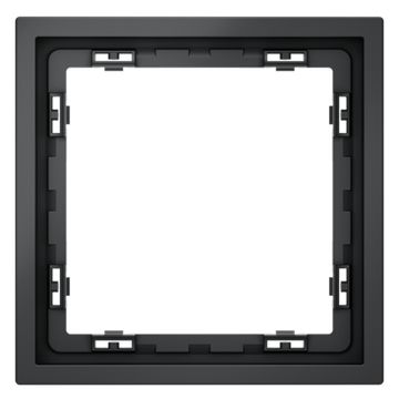 Рамка пластиковая VOLTUM S70 на 1 пост, (графит)