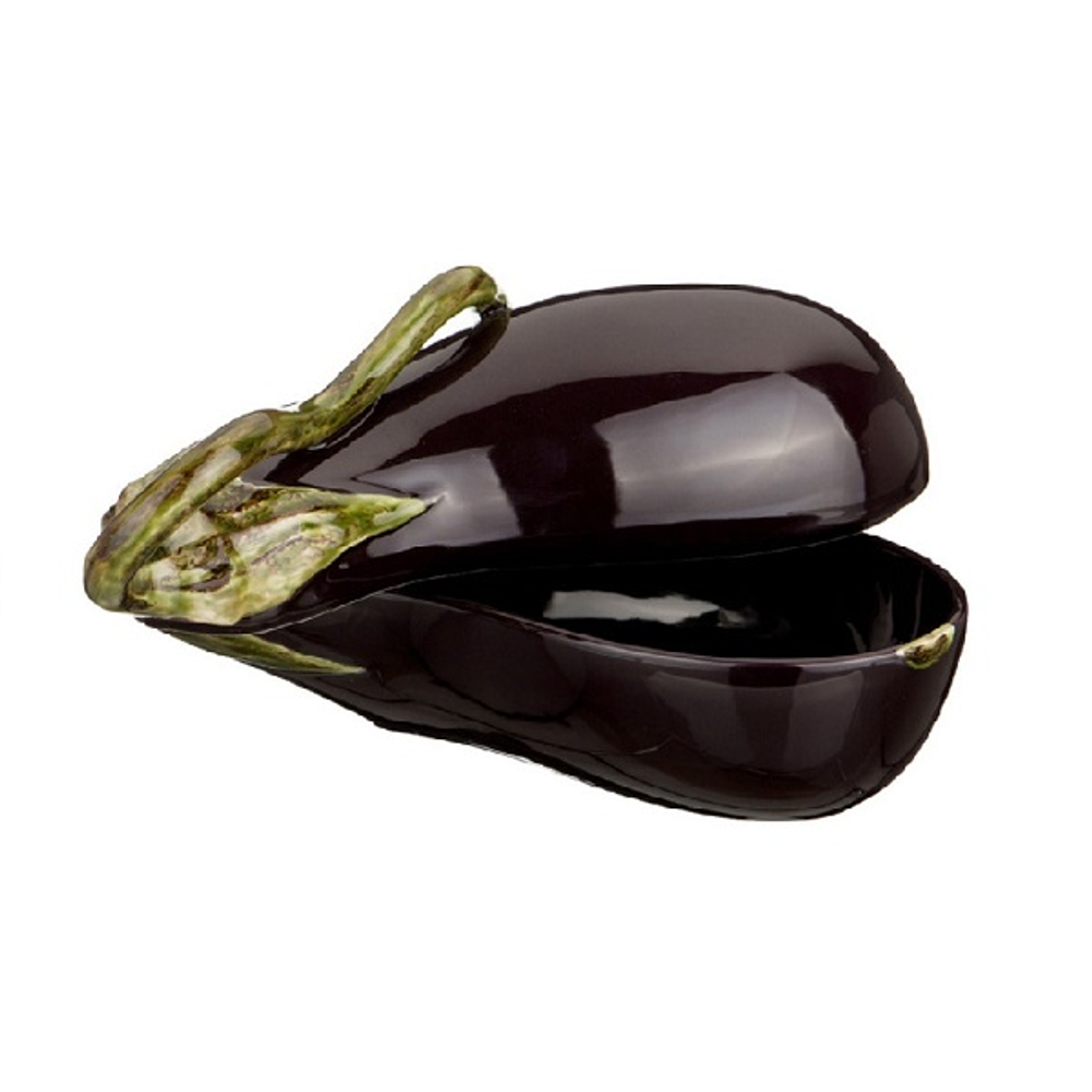 Блюдо с крышкой Баклажан