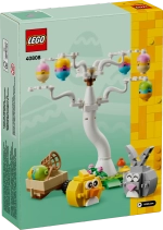 Конструктор LEGO 40808 Пасхальный кролик и охота за куриными яйцами