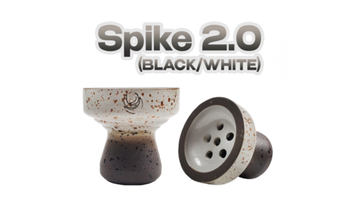 Чаша для кальяна Moon SPIKE 2.0 (Black white)