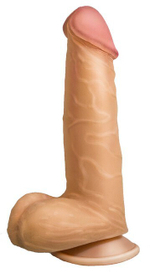 Фаллоимитатор реалистик на присоске Human Copy 5,5" (Цвет: телесный)